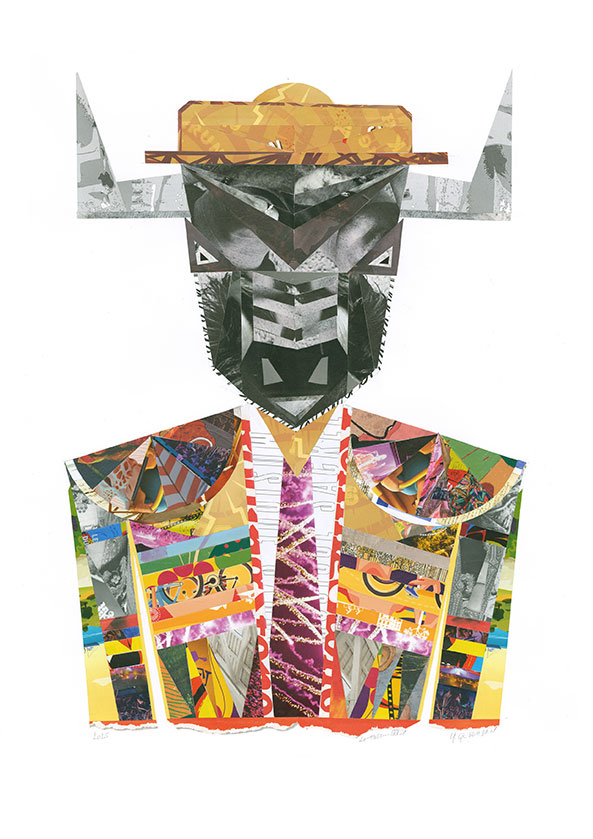 Image d'un montage artistique sur la ville e Sète