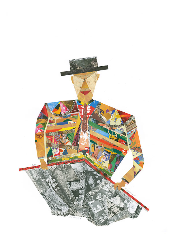 Image d'un montage artistique sur la ville e Sète